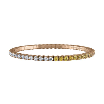 Diamonds & Yellow Sapphires · Duet Bracelets