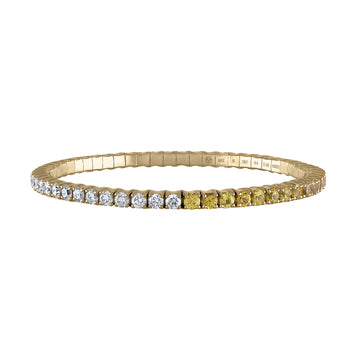 Diamonds & Yellow Sapphires · Duet Bracelets