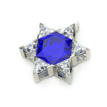 Blue Sapphires & Diamonds