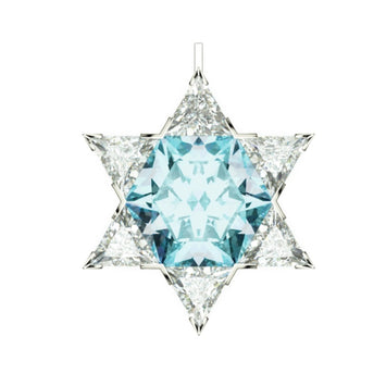 Light-Blue Sapphires & Diamonds