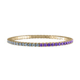 Light Blue & Purple Sapphires · Duet Bracelets