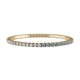 Diamonds & Light-Blue Sapphire · Duet Bracelets