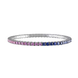 Pink & Blue Sapphires · Duet Bracelets