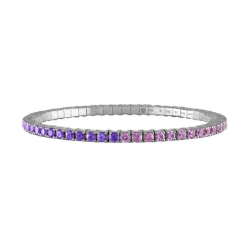 Purple & Pink Sapphires · Duet Bracelets