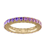 Purple & Pink Sapphires · Duet Rings