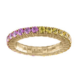 Pink & Yellow Sapphires · Duet Rings