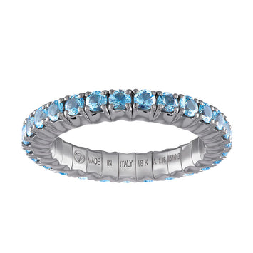 Light-Blue Sapphires · Mono Rings