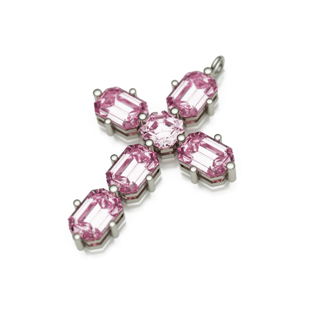 Pink Sapphires Emerald Cut