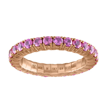 Pink Sapphire · Mono Rings