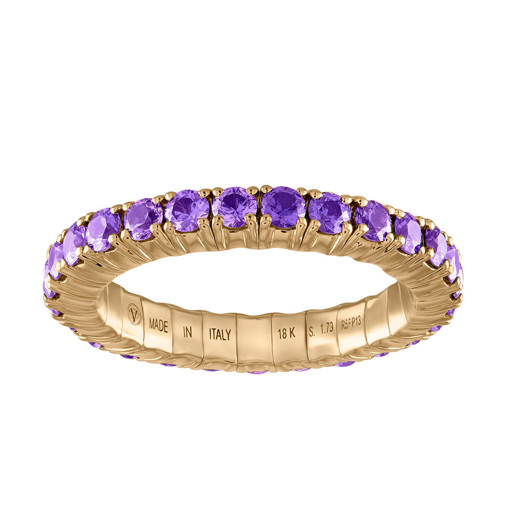 Purple Sapphires · Mono Rings